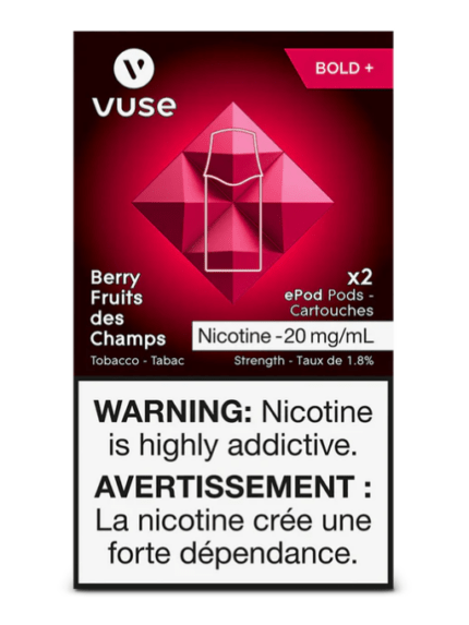 vuse berry fruit x2 pods 1900 puffs