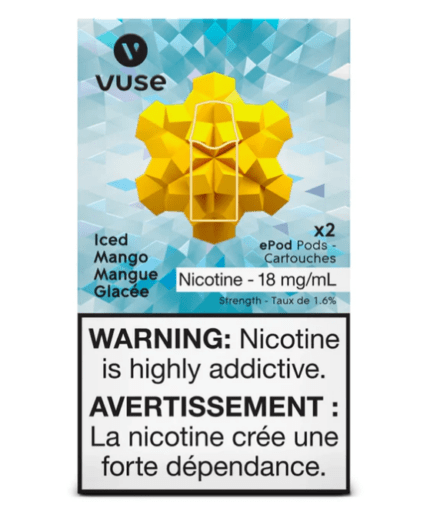 vuse iced mango x2 pods 1900 puffs