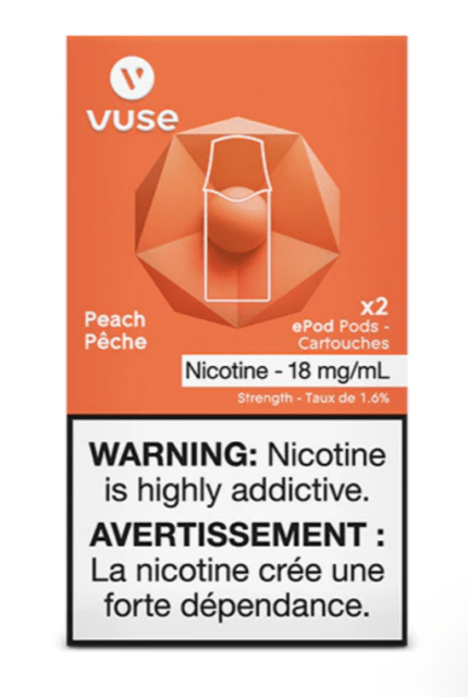 vuse peach x2 pods 1900 puffs