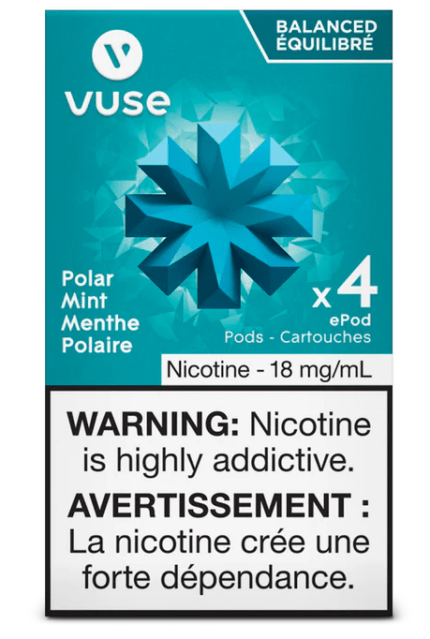 vuse polar mint 4 pods pack