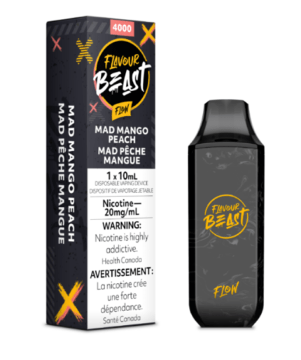 beast 4000 puffs mad mango peach