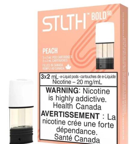 stlth bold pods 3x2 peach