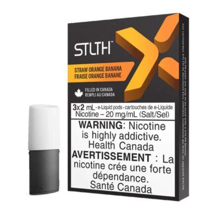 stlth pods 3x2 straw orange banana