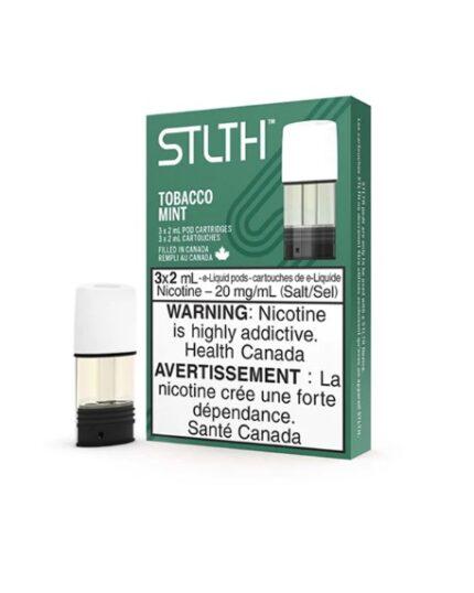 stlth pods tobacco mint 3x2