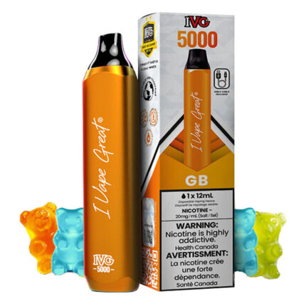 IVG 5000 puffs GB gummy bear