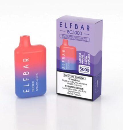 Elfbar sakura grape 5000puffs