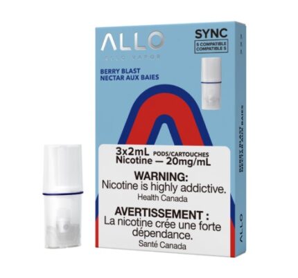 allo sync 3x2mL berry blast 20mg