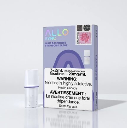 allo sync blue raspberry 3x2ML pods