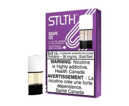 stlth pods bold 3x2mL grape ice