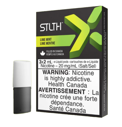 stlth lime mint pods 3x2mL