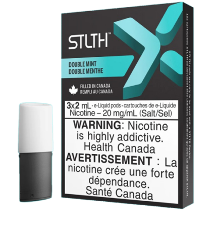 stlth pods double mint 3x2mL