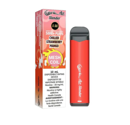 genie air 5000 puffs chilled strawberry mango