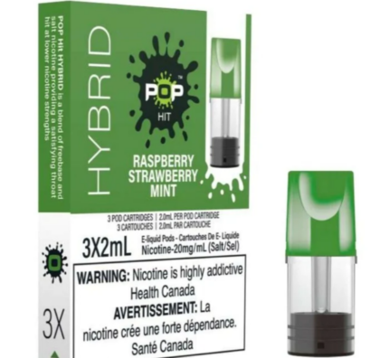 raspberry strawberry mint 3x2mL hybrid