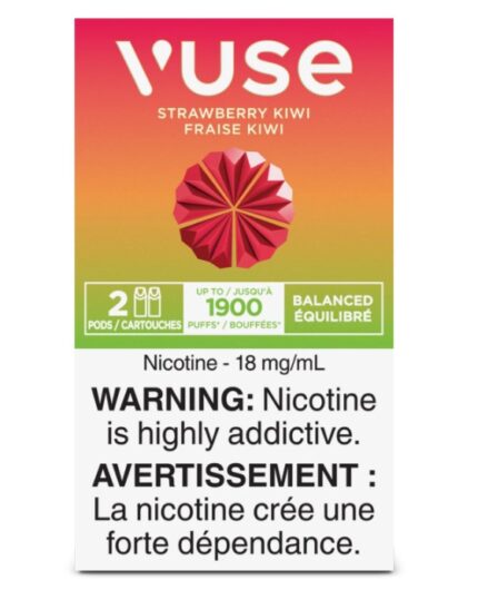 vuse strawberry kiwi x2pods nic 18mg