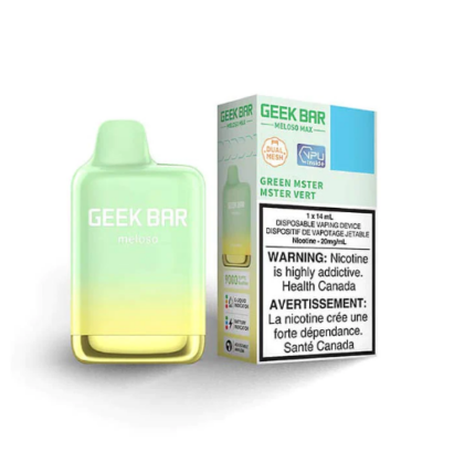 geek bar green mster 9000 puffs