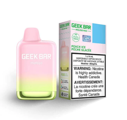 geek bar peach ice 9000 puffs