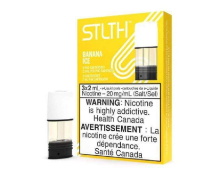 stlth pods 3x2ML banan ice