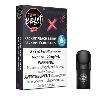 packin peach berry beast pods