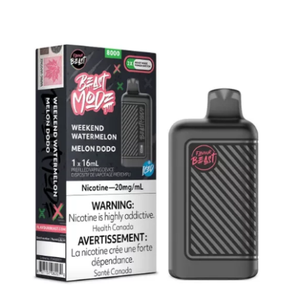 beast weedend watermelon 8000 puffs