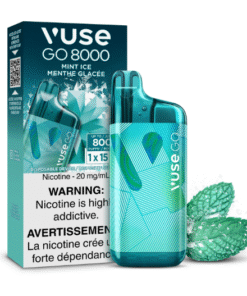 Vuse Go 8000 puffs mint ice disposable vape