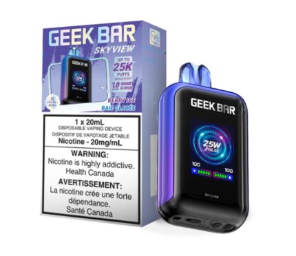 Geek bar 25k berry ice disposable vape