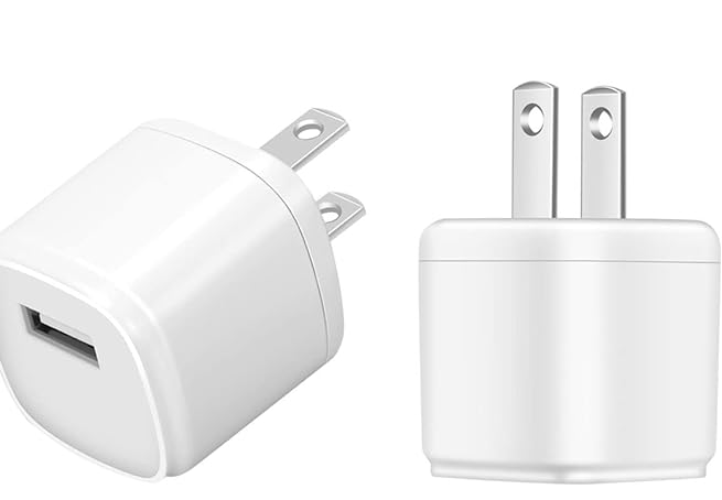 USB wall charger single USB plug
