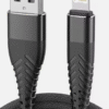 3.3ft USB cable for iPhone 14/13/12/11/XR/XS Max /8/7/6 Plus, USB to Lightning Cord, 2.4A Fast Charging