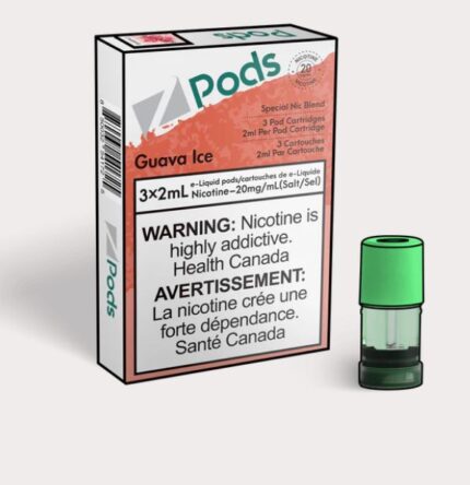 zpods guava ice 3x2mL salt