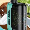 a single pack of geek bar 25k disposable vape - coconut ice