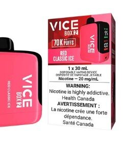 Vice Box2 70k puffs Red Classic Ice disposible