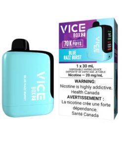 Vice Box2 70k puffs Blue Razz Burst 1x30mL disposible