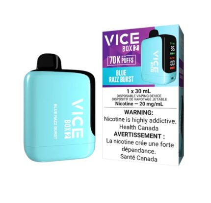 Vice Box2 70k puffs Blue Razz Burst 1x30mL disposible