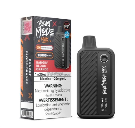 Beast-mode-max2-Bangin-Blood-orange-50k-disposable