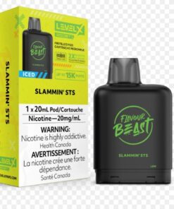 Level X Boost G2Slammin's sts Iced prefilled pod